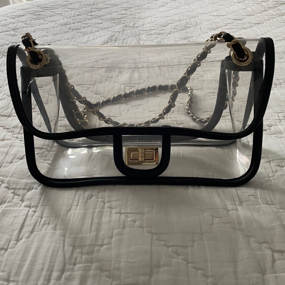 PVC shoulder bag